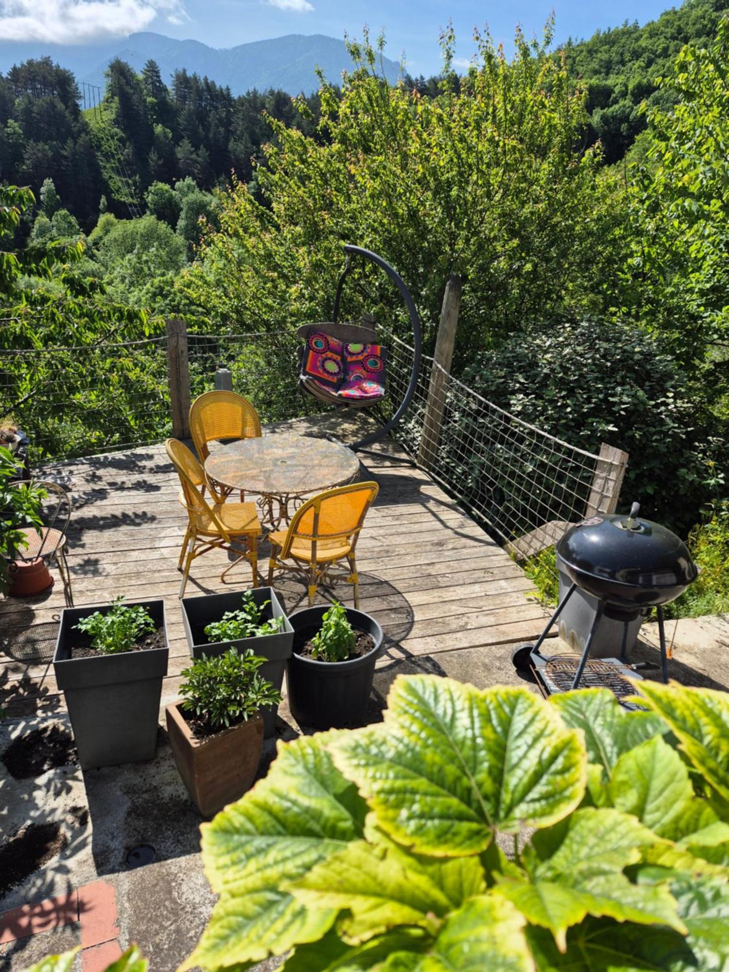 Grande Terrasse Avec Vue Entre Mediterranee Et Pays Cathare Cailla Екстериор снимка
